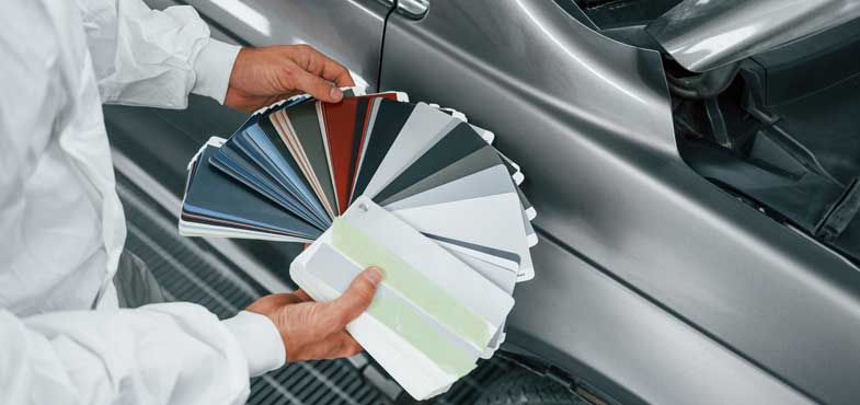 Alegerea nuanțelor în detaliu Autoklasen